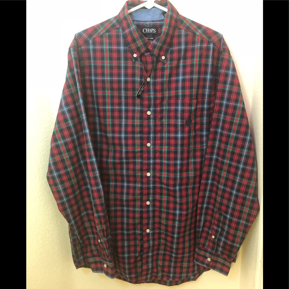 Nwot Chaps Button Down Lt - image 1